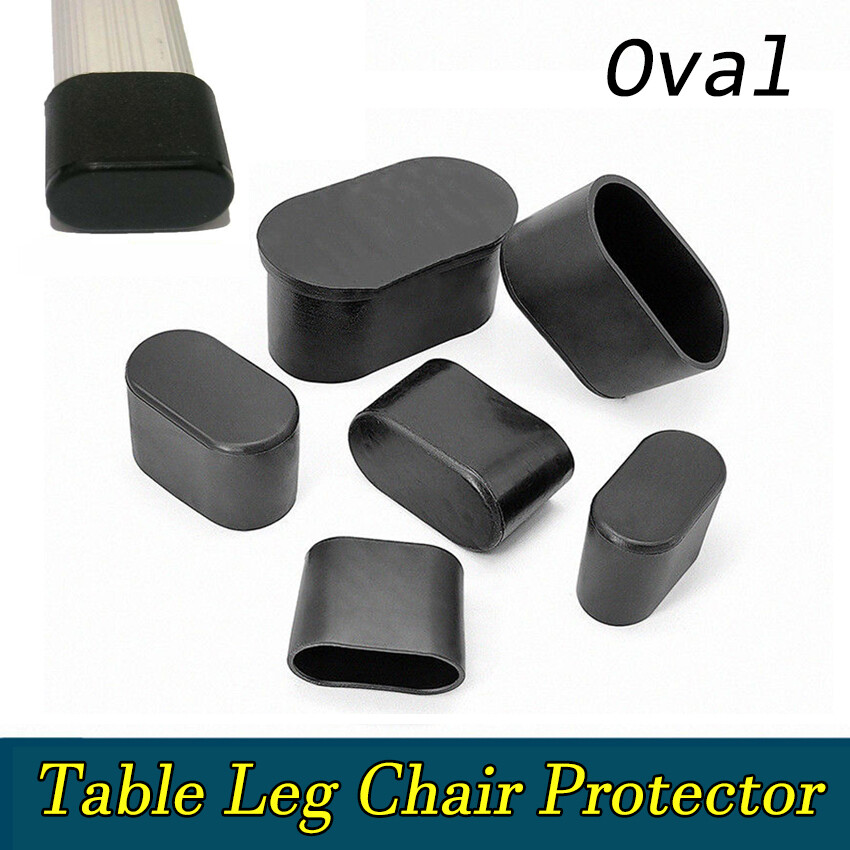 Tapas antipolvo ovaladas para pies de piso protectores antipolvo