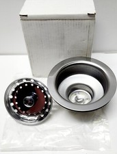 Stainless Steel Sink Basket Strainer Fits Kohler 3.5 in. to 4 in.   New in Box