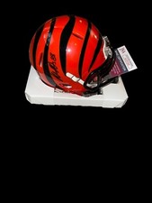 HAYDEN HURST SIGNED CINCINNATI BENGALS NFL SPEED Mini Helmet TIGHT END JSA