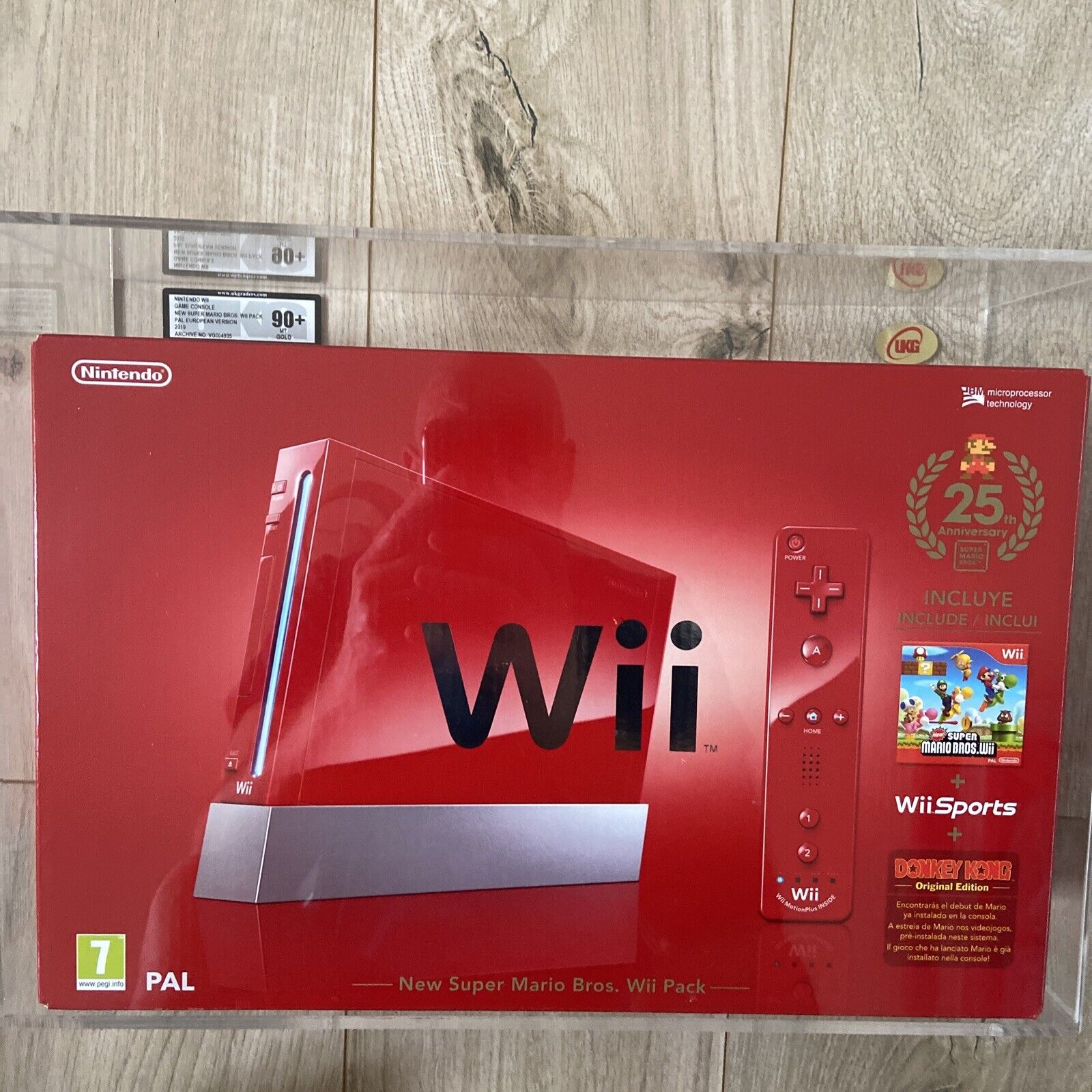 Nintendo Wii New Super Mario Bros. Pack Red Console (RCLSRAAK) for sale  online