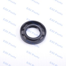 EAI Metric Oil Shaft Seal 15x21x4mm Dust Grease TC Double Lip w/ Spring