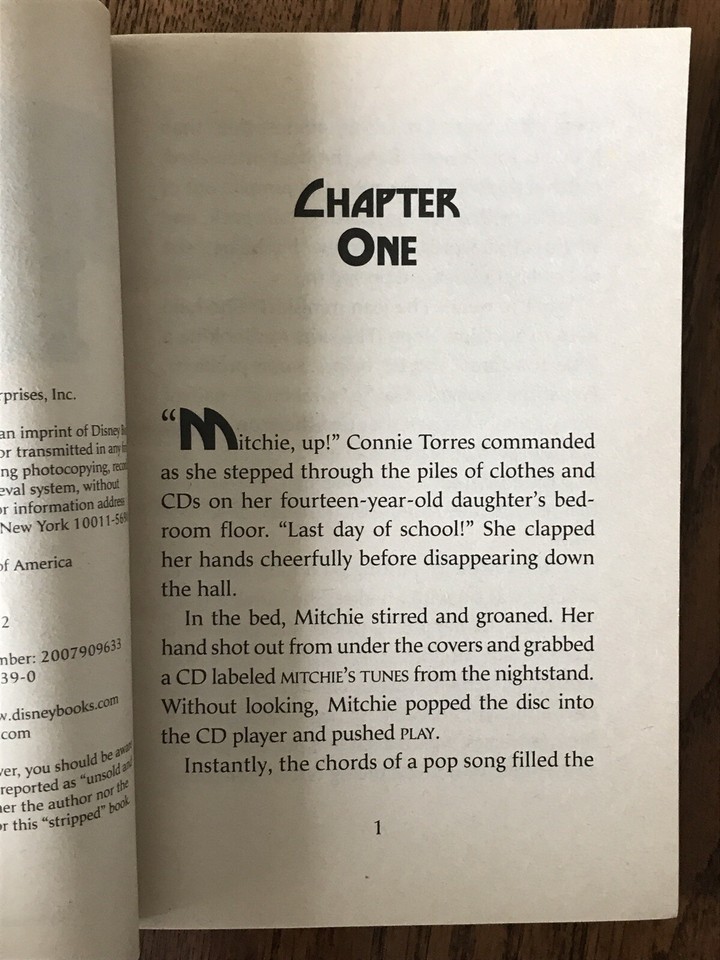 Disney Camp Rock The Junior Novel Paperback Book 9781423114390| eBay