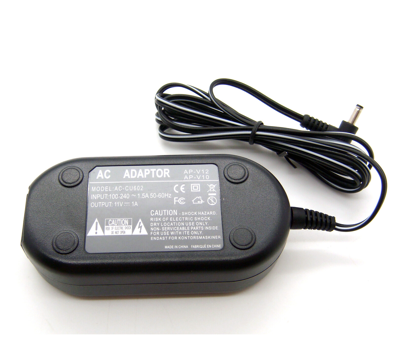 Glorich AP-V30U Vervangende AC-adapter – 5,2V/1,8A, Voor JVC Camcorders Zoals GZ-HD500, GZ-HM300, GZ-MG750, GZ-VX700 En Meer