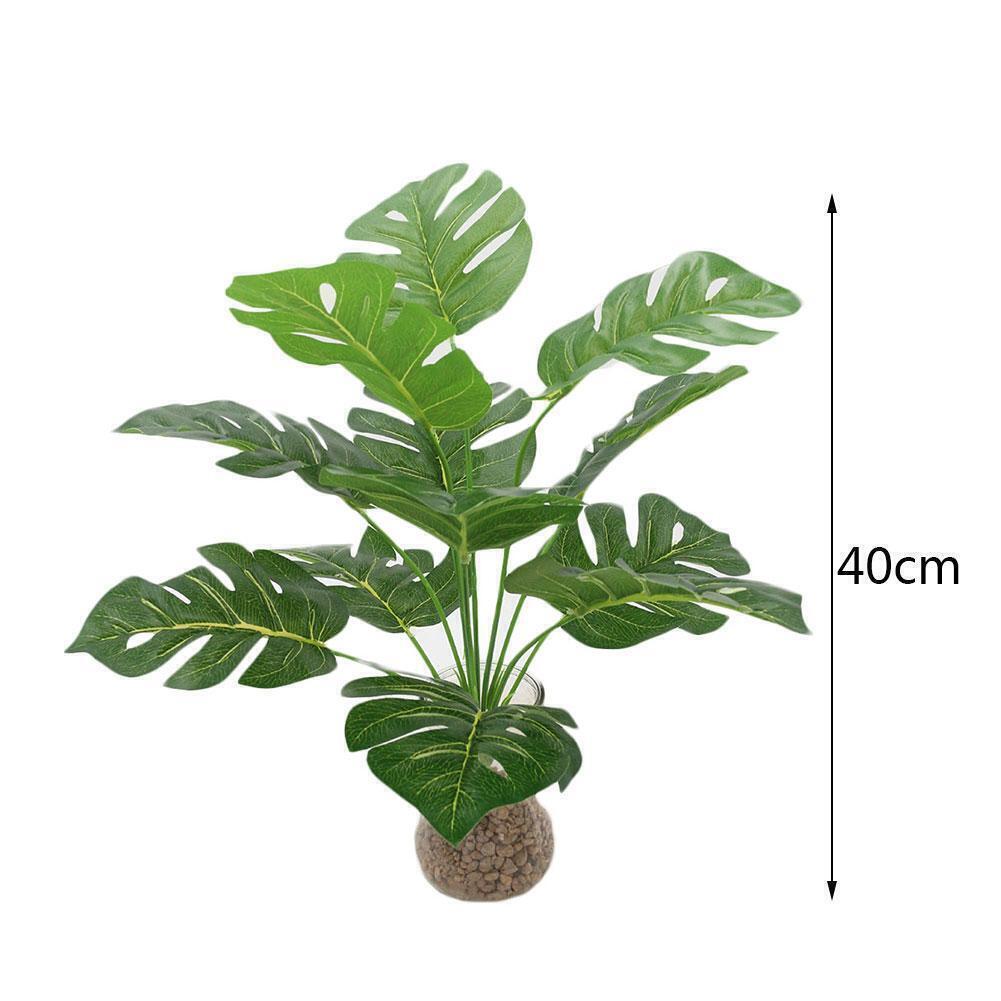 Indoor Faux Tree with Pot Large Artificial Plant for Home or Office