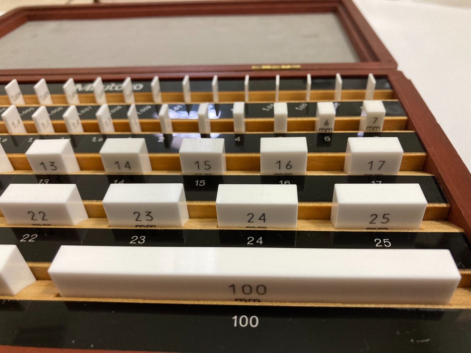 Mitutoyo BM3562 Cera Block Metric Ceramic Gage Block Set eBay