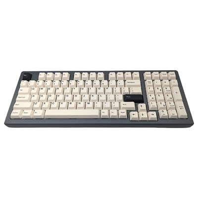 Black on White (TK-BOW) PBT Cherry MX Keycap Set (131 pcs)