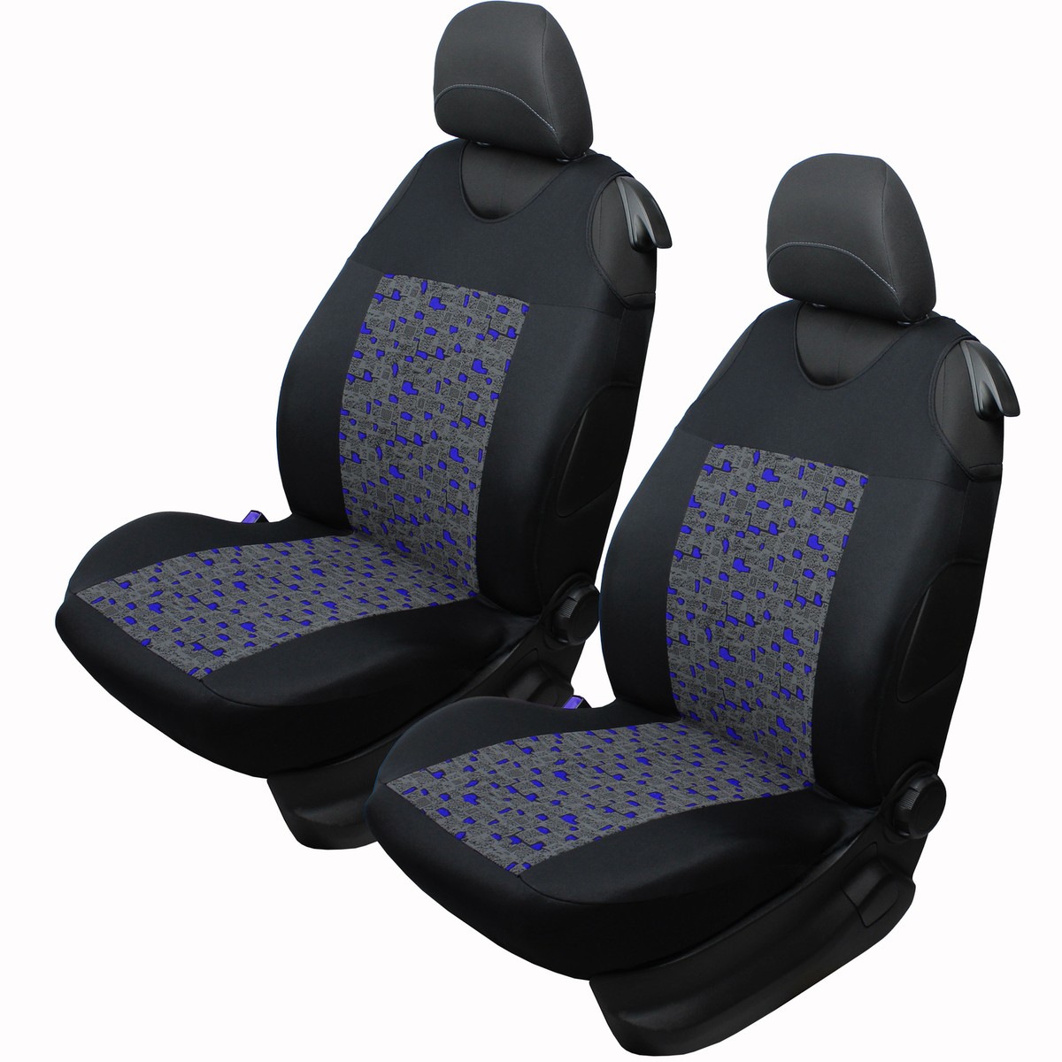 Blue SEAT COVERS FOR NISSAN NOTE MICRA LEAF ALMERA TINO PULSAR