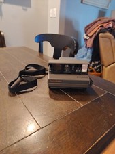 Vintage Polaroid Spectra System Instant Film Camera WORKS 9 PICS LEFT F8