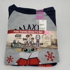 Star Wars The Mandalorian Unisex Kids PJ Set Size 4