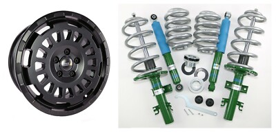 für T5 T6 T6.1 Monobloc Felgen 18 Zoll Bilstein Höherlegungsfahrwerk Gewinde Sch
