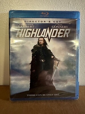 HIGHLANDER Director's Cut (Blu-ray Disc, 2010) New/SEALED