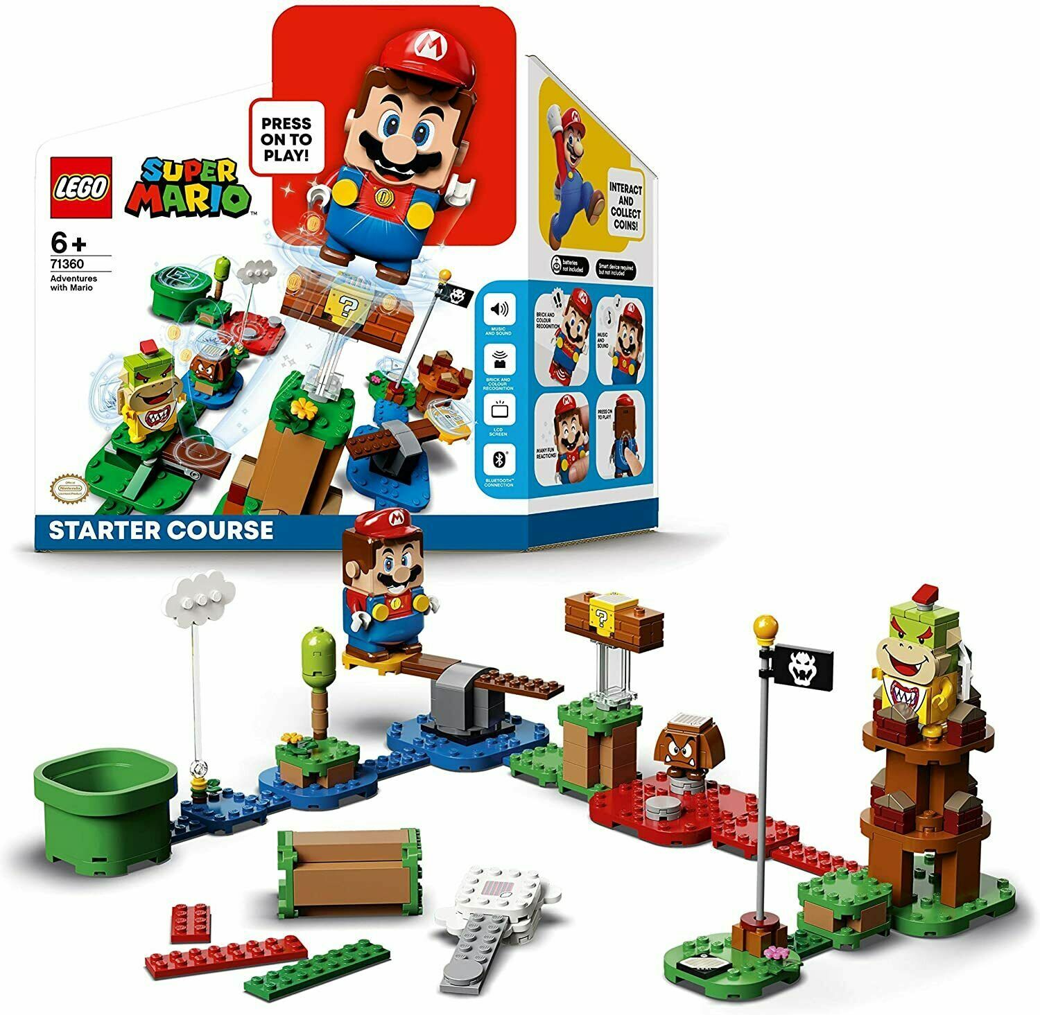 Стартовый НАБОР LEGO 71360 СУПЕР МАРИО и БОКЕН N820 17490₽
