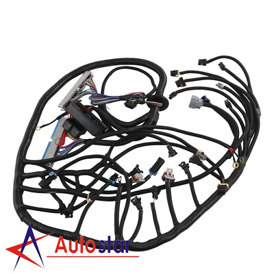 Wiring Harness Stand Alone For LS SWAPS DBC 4.8 5.3 6.0 1999-2006 LS1-4L60E
