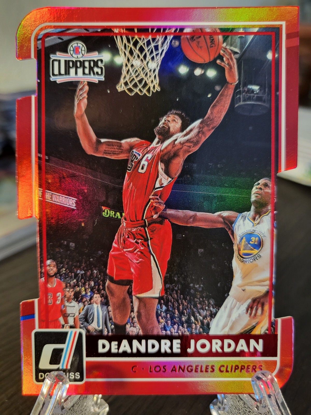 2015-16 Panini Donruss Inspirations Die-Cut /94 DeAndre Jordan #32