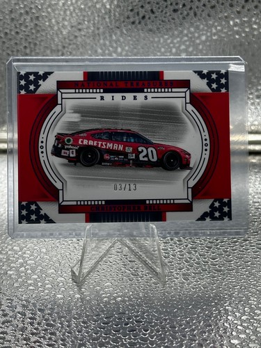2024 National Treasures NASCAR CHRISTOPHER BELL Stars and Stripes /13
