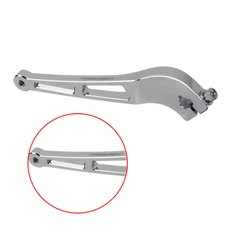 6.5" Chrome Gear Left Clutch Shift Lever for Harley Dyna Wide Glide Fat Bob FXDB