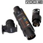 VOCHE® WIRING CIRCUIT TESTER 12V 7 PIN TRAILER LIGHTS PLUG SOCKET 13 PIN ADAPTER