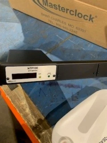 Masterclock NTP100-GPS-GNSS Network Time Server New, Open Box)