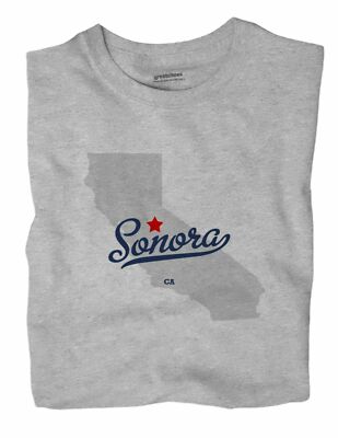 Sonora California CA Calif T-Shirt MAP