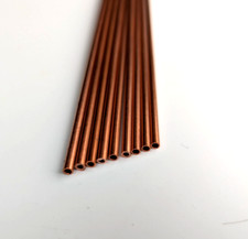 Pipe Tube Copper OD 3mm ID 2.1mm Various Lengths Lathe Milling Workshop CNC