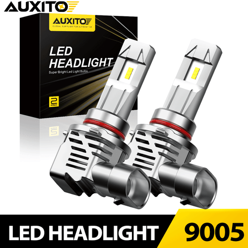 Plug & Play AUXITO 9005 LED White Headlight Bulbs High Low Beam FREE RETURN 2/4X - Picture 11 of 27