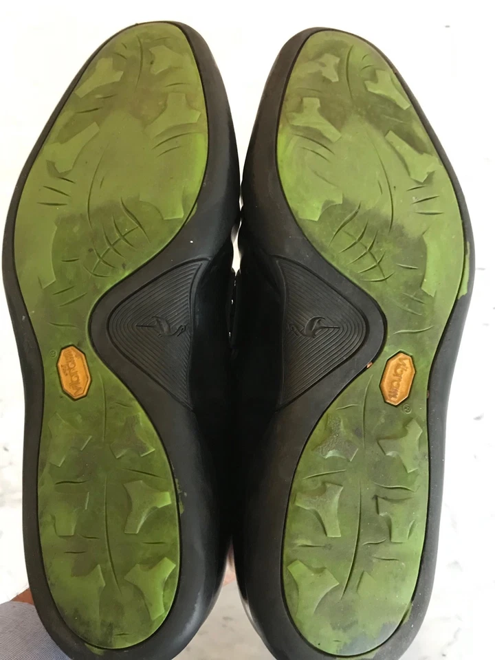 Zapatos mocasines Harrys of London de cuero negro para hombre talla 41,5 Foto 4 de 4