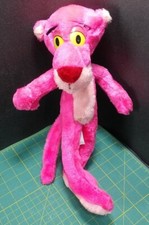 Vintage - Pink Panther Plush 1983 Stuffed Toy - ACE - 12" inch tall