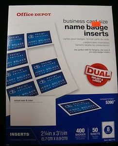 avery business cards office depot