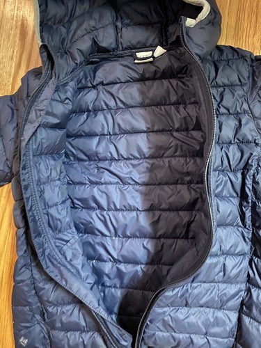 Gap Kids Zipper Jacket With Hood Navy Blue S Regular - Picture 3 of 8
