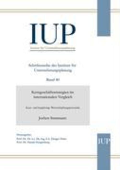 Thumbnail - Jochen Stratmann | Kerngeschäftsstrategien Internationalen Vergleich |