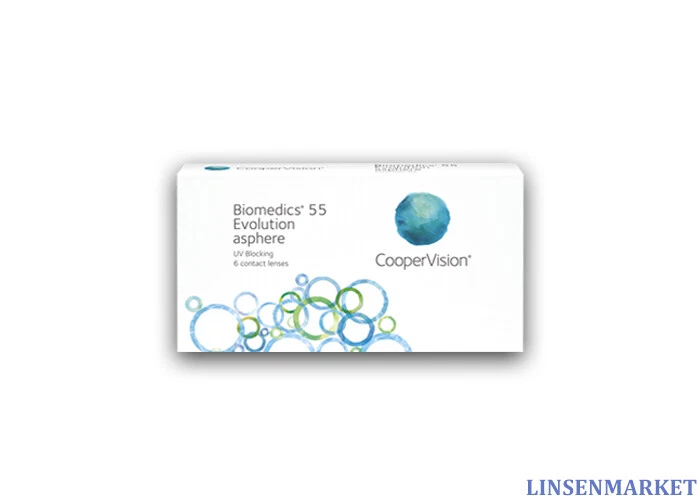 Biomedics 55 Evolution UV CooperVision 1x6 Kontaktlinsen
