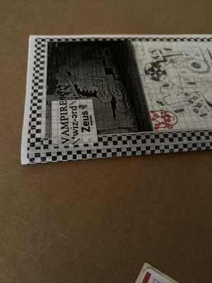 ORFN graffiti zine VAMPIRE WIZARD ZEUS magazine zine PLUS stickers