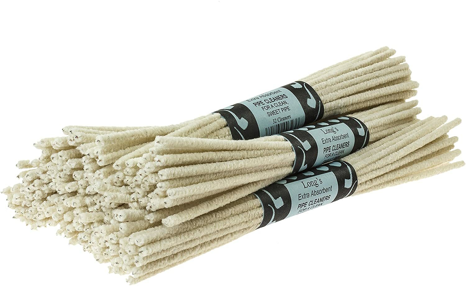 6 Packs of 32 BJ Long 12" Extra Absorbent Churchwarden Pipe Cleaners 76026 eBay