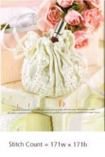 HARDANGER  WEDDING PURSE  -  CROSS STITCH PATTERN ONLY  GU - AYU