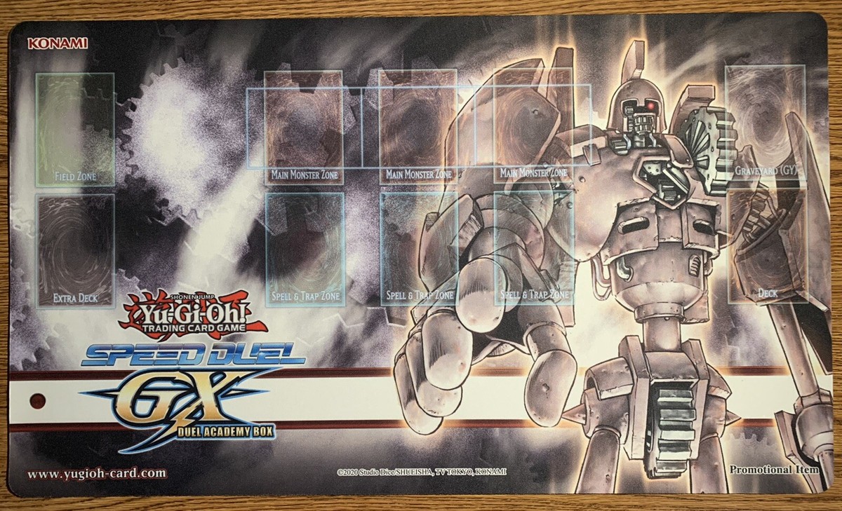 遊戯王GX Speed duel プレイマット Yugioh Speed Duel GX Duel Academy Box Release Event: Ancient Gear