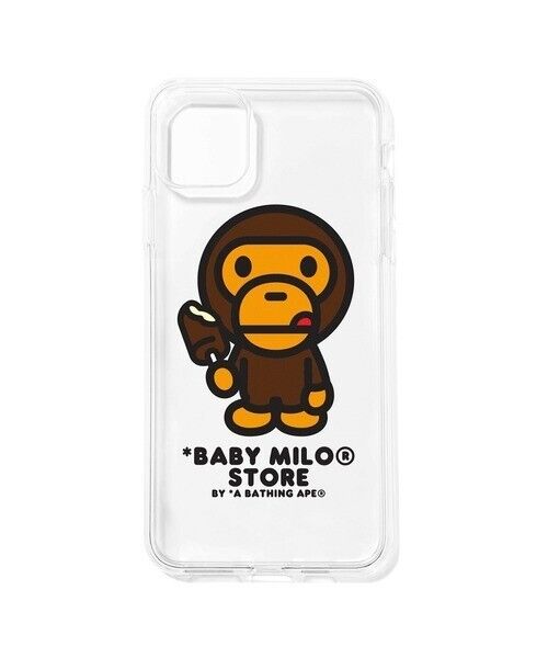 LV Bape iPhone 11 Clear Case