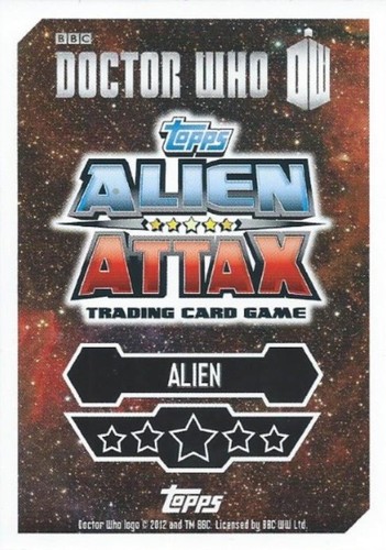 TOPPS DOCTOR WHO ALIEN ATTAX 50th Anniversary Edition single trading cards - Picture 58 of 58