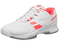 Babolat Women's Sfx Ac Tennis Shoes (white/pink) White 10.0 on sale Babolat Women's Sfx Ac Tennis Shoes (white/pink) White 10.0 on sale