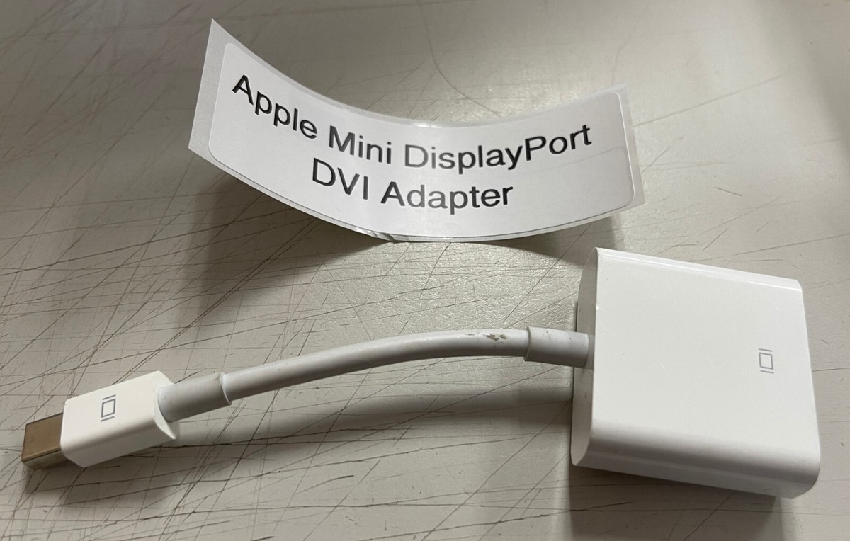 Apple Mini DisplayPort to DVI Adapter | eBay
