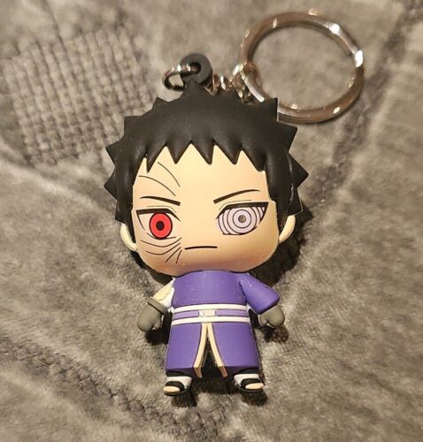 Naruto Shippuden Serie 2 Figur Schlüsselring Tasche Clip Obito extrem selten Neu - Bild 1 von 2