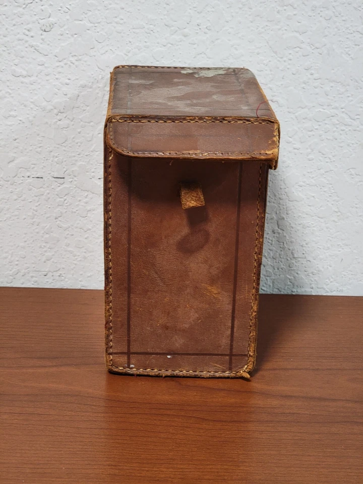 Vintage CARL ZEISS Camera Bag (Brown, Leather) Foto 3 de 4