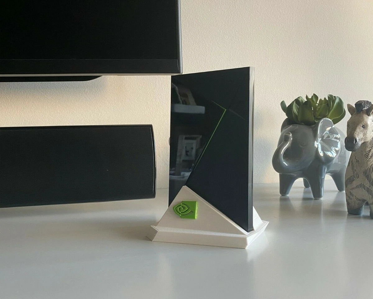 Nvidia Shield TV Pro Stand with Remote Holder 2017/2019 - Updated design!