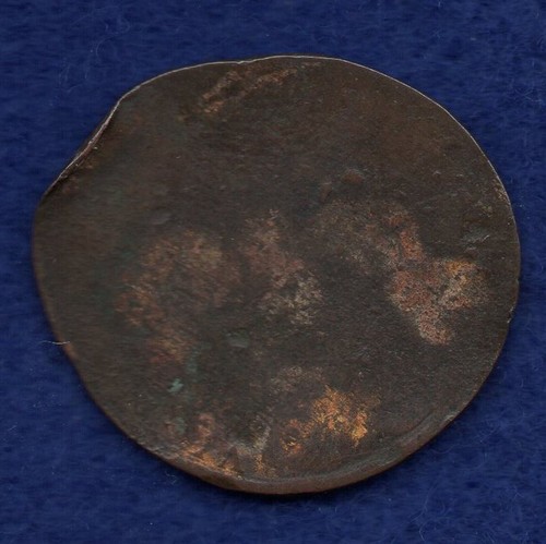 Great Britain Victoria Mis-struck 1861 Halfpenny, Error (Ref. c9284) - Picture 2 of 2