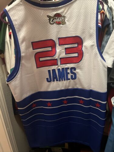 Reebok LeBron James 2006 All Star Game Swingman Jersey Reebok Uniform Size L Mvp - Picture 2 of 3