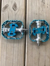 WELLGO LU-952 BLUE 1/2” PEDALS OLD SCHOOL BMX GT HUTCH