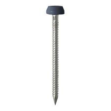 UPVC POLY TOP PINS & NAILS PLASTIC POLYMER HEADED SOFFIT & FASCIA FIXINGS