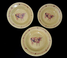 3 Teller Suppenteller Classic West Collection by Eve Armson by Cowboy Living