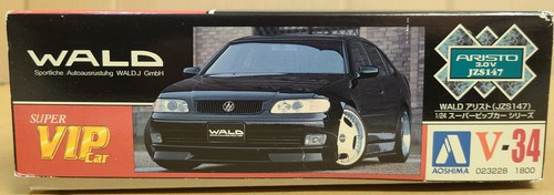 Aoshima WALD ARISTO 3.0V JZS147 TOYOTA VIP Car Japan LEXUS GS 1/24 Model Kit - Picture 7 of 17
