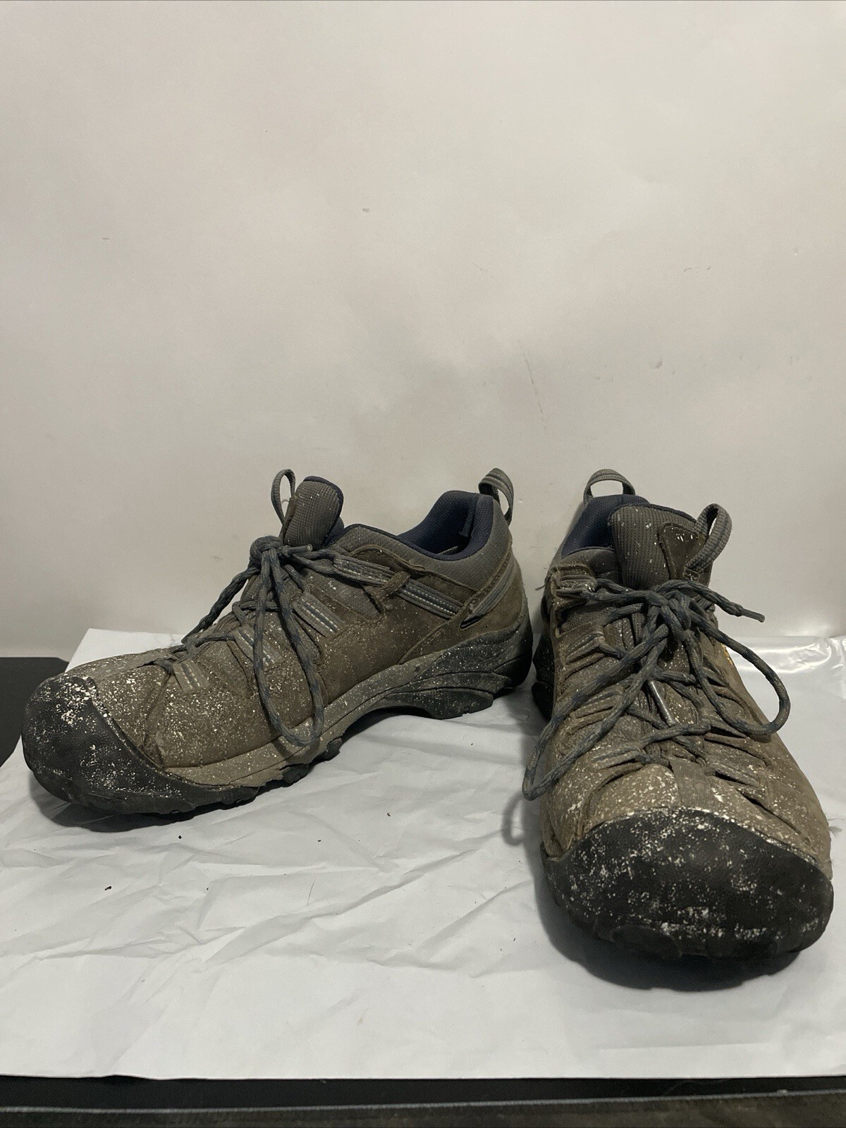 Keen Shoes Uomo Marrone Targhee Il Trail Hiker No Taglia 12” Scarpe Vernice Macchie