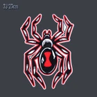 13'' Inches Large Embroidery Patches Red Spider For Jacket Motorcycle Back